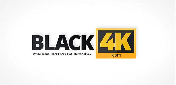 trendsBLACK4K. Blonde woman is willing to give a blowjob and pussy to the black man